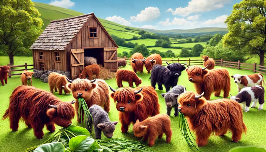Understanding the Size and Care of Miniature Highland Cows
